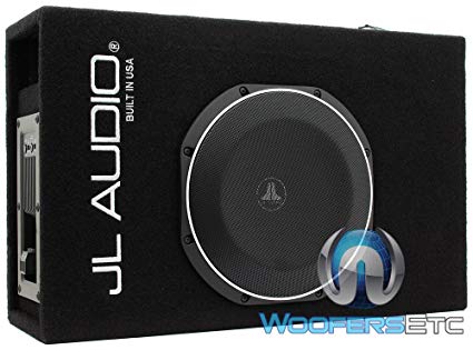 JL Audio ACP110LG-TW1 400W MicroSub  Amplified Subwoofer Ported-Enclosure System with Single 10" 10TW1 Subwoofer