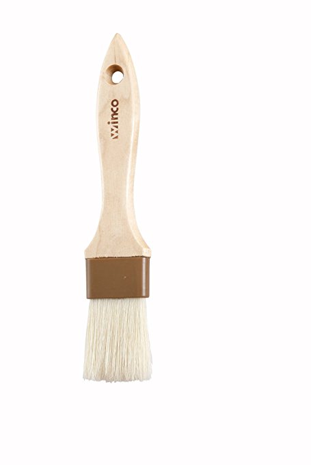 Winco Flat Pastry and Basting Brush, 1-1/2-Inch