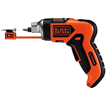 BLACK   DECKER LI4000 3.6-Volt Lithium-Ion SmartSelect Screwdriver with Magnetic Screw Holder