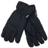 Womens Thinsulate Lined Waterproof Microfiber Winter Ski Gloves