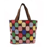 Women Polyester Random Color Shopping Handbag Bag