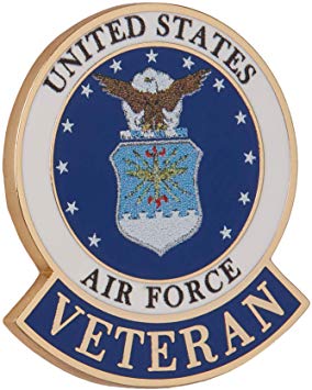 EagleEmblems United States Air Force Veteran Logo Emblem Lapel / Hat Pin