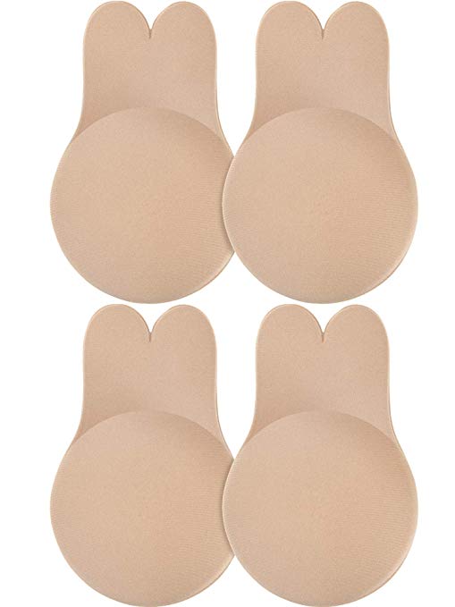 Women Lift Nipple Adhesive Covers Strapless Backless Invisible Bra Self-Adhesive Bra