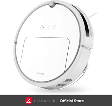 roborock Xiaowa E20 Robot Vacuum Cleaner Sweeping and Mopping Robotic Vacuum with App Control, 1800Pa Strong Suction for Thin Carpet, Pet Hair and All Types of Floor