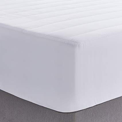 Silentnight Quilted Mattress Protector Plus, White, Single