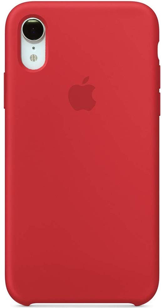 Maycase Compatible for iPhone XR Case, Liquid Silicone Case Compatible with iPhone XR 6.1 inch (Red)