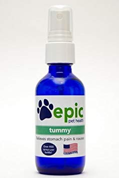 Epic Pet Health Tummy Natural Electrolyte Odorless Pet Supplement That Relieves Stomach Pain and Nausea. Made in USA