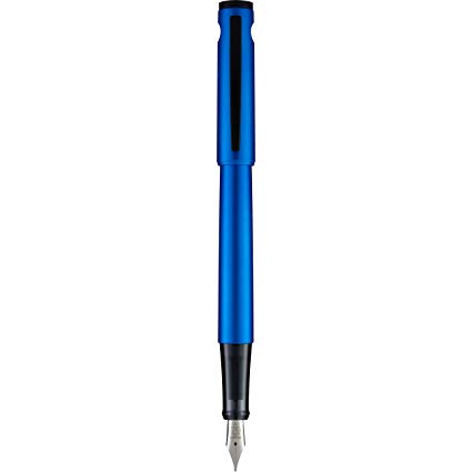 Pilot Explorer Fountain Pen Gift Box, Medium Nib, Blue Barrel, 1-Pack, Black Ink (12292)