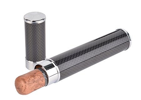 Carbon Fiber Cigar Case Tube Holder CL Carbonlife® Travel Case Excalibur