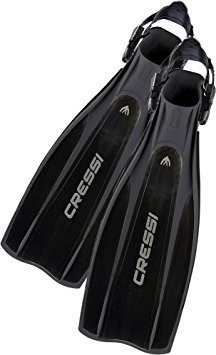 Cressi PRO LIGHT, Open Heel Scuba Diving Fins - Made in Italy - Cressi: Italian Quality Since 1946