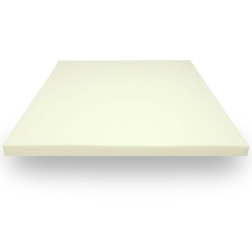 Classic Brands 2 Inch Memory Foam Mattress Pad Bed Topper, Full Size