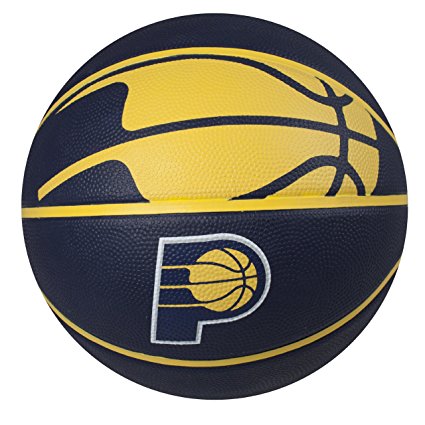 Spalding NBA Courtside Team Outdoor Rubber Basketball