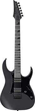 Ibanez GRG 6 String Solid-Body Electric Guitar, Right, Black Flat, Full (GRGR131EXBKF)