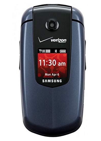 Verizon or PagePlus Samsung Smooth U350 Great Condition Blue CDMA Cell Phone