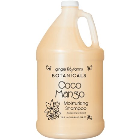 Ginger Lily Farms Botanicals Shampoo Gallon, Coco Mango, 128 Fluid Ounce