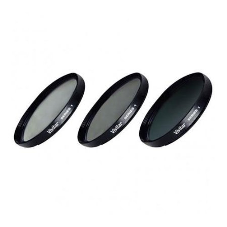 Vivitar Series 1 3-Piece Multi-Coated HD Pro Filter Set 52mm UVCPLND8