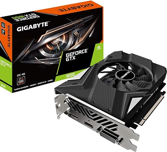 Gigabyte GeForce GTX 1650 D6 OC 4GB Graphics Card GV-N1656OC-4GD V2