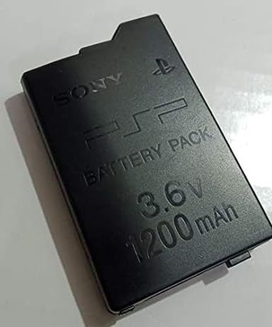 GHS PSP Console Battery Series 3.6 V 1200 M Ah Loose Packing (New) PSP-S110 Compatible PSP Slim Portable Playstation PSP-2000, PSP-2001, PSP-3000, PSP-3001, PSP-3002, PSP-3004