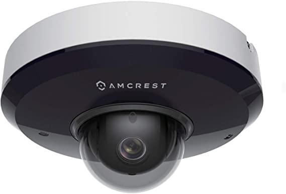 Amcrest ProHD 1080P PTZ PoE Security Camera, 2MP Outdoor Vandal Dome IP PoE Camera (3X Optical Zoom) IK08 Vandal-Proof, IP66 Weatherproof, Night Vision up to 49ft, Pan/Tilt (IP2M-866EW) (White)