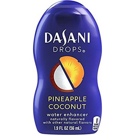 DASANI Drops, Pinepapple Coconut, 1.9 fl oz, 6 Pack