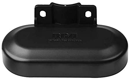 RCA TVPRAMP12E Digital Signal Preamplifier for Outdoor Antennas Black