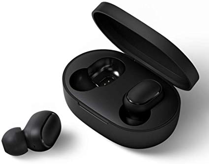 Xiaomi Redmi Airdot Wireless Earphone Bluetooth 5.0 Stereo Earbuds Charging Case Mini Headphones Sweatproof Sport in-Ear Earphones Black