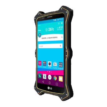 LG G4 Case, VEGO Aluminum Alloy Metal Heavy Duty Shockproof Dustproof Weatherproof Limited Waterproof Case Military Heavy Protection Hard Cover for LG G4 - Black