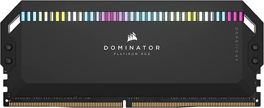 CORSAIR Dominator Platinum RGB DDR5 32GB (2x16GB) DDR5 5200 (PC5-41600) C40 1.25V - Black