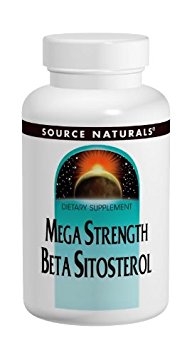 Source Naturals Mega Strength Beta Sitosterol, 375 mg, Maintains Healthy Cholesterol Levels, 60  Tablets