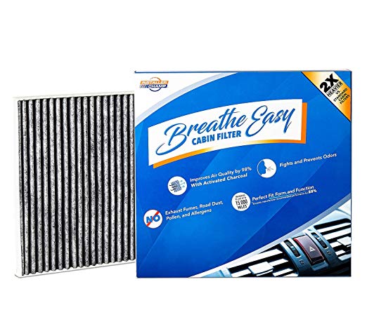 Installer Champ Premium Breathe Easy Cabin Filter, Up to 25% Longer Life w/Activated Carbon (BE-709)