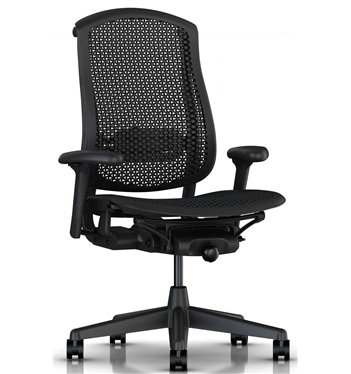 Herman Miller Celle Chair In Black Fully Adjustable Model