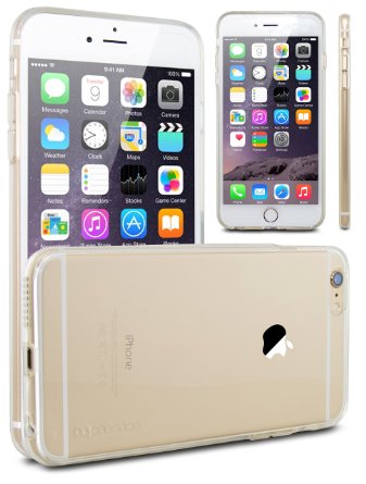 iPhone 6 Case, Case Ace(TM) Crystal Clear Apple iPhone 6 (4.7" inch) Case Clear Scratch-Resistant Clear Slim Fit Cover Protection iPhone 6 Case (for Apple iPhone 6 Verizon, AT&T Sprint, T-mobile, Unlocked) (Clear)