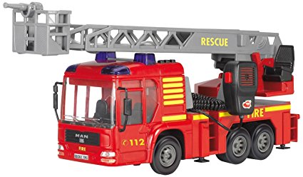 Dickie Toys 16" Light and Sound Fire Truck Vehicle (With Working Pump)