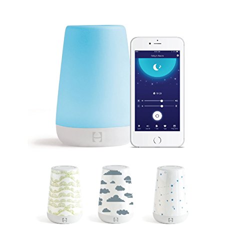 Hatch Baby Rest Night Light, Sound Machine and Time-to-Rise with Coverlets (Up in the Air)