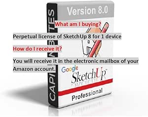 Software Sketchup 8 - Lifetime License , For Windows, Digital Delivery