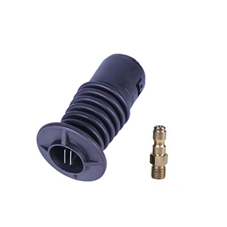 Tools Pro Adjustable Nozzle Variable Spray Pattern Attachment Accessory,1/4in Plug Quick Connect Nozzle Tip Max 4000 PSI for High Pressure Washer
