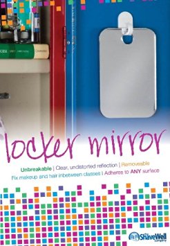 Unbreakable Locker Mirror - From the #1 Line of Unbreakable Mirrors on Amazon.com - The Shave Well Company