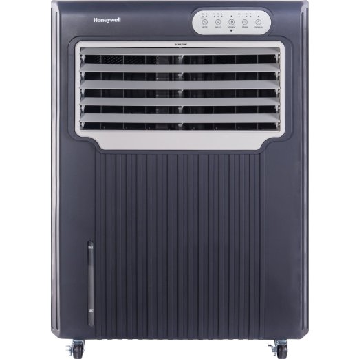 Honeywell CO70PE 148 Point Indoor/Outdoor Evaporative Air Cooler, Grey/White