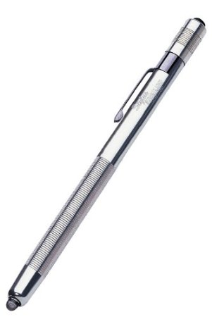 Streamlight 65012 Stylus 6-14-Inch Penlight with Pocket Clip and White LED Silver