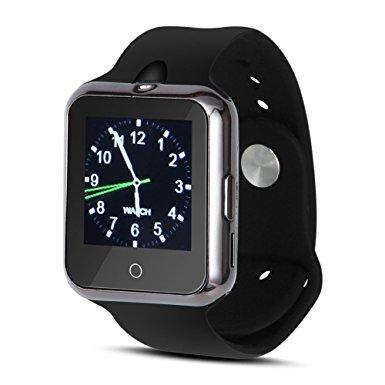 PADGENE Bluetooth 4.0 Smart Watch WristWatch U8 UWatch Fit for Smartphones IOS Apple iphone 4/4S/5/5C/5S Android Samsung S2/S3/S4/S5/S6Edge/Note2/Note2 /HTC Sony Blackberry and Other Andriod Phone