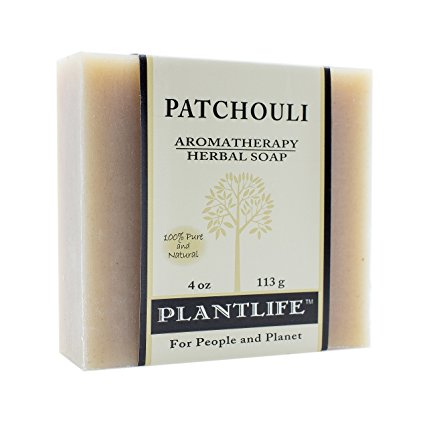 Patchouli 100% Pure & Natural Aromatherapy Herbal Soap- 4 oz (113g)