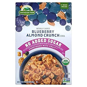 Organic Cascadian Farm Blueberry Almond Crunch (34 Oz, 2.12 Lbs)