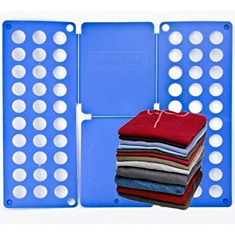 Folding Flip and Fold Adult T-Shirt Top Clothes Folder Organiser - Fold T Shirts In A Few Easy Steps