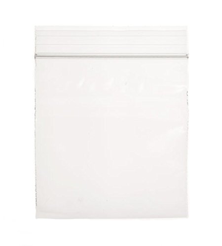 Dazzling Displays 2 Mil Clear Zipper Bags, Case of 1000