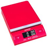 Accuteck DreamRed 86 Lbs Digital Postal Scale Shipping Scale Postage With USBampAC Adapter Limited Edition