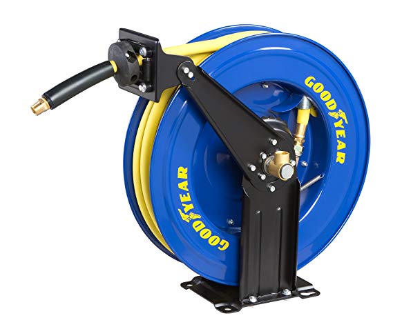 GOODYEAR 46741 1/2-Inch by 50-Feet Retractable Air Hose Reel [Discontinued]
