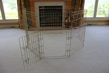 EliteField Exercise Pen with Free Ground Anchors, 5 Size Available