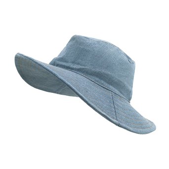 lethmik Denim Sun Hats Casual Ladies Summer Brim Hats Jean Floppy Beach Hat