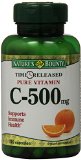 Natures Bounty Vitamin C 500mg Time Release 100 Capsules