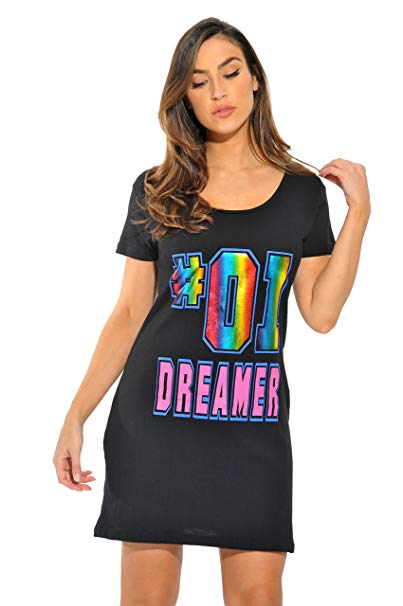 Just Love Sleep Dress for Women Sleeping Dorm Shirt